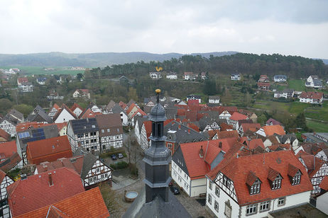 Auf dem Kirchturm